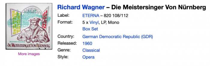 Richard Wagner &lrm;&ndash; Die Meistersinger Von N&uuml;rnberg