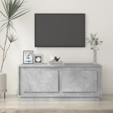 Gossi masuta de cafea, gri beton, 102x50x44 cm, lemn prelucrat