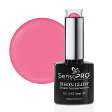 Cumpara ieftin Oja Semipermanenta Neon Glow SensoPRO Milano #39 Ultra Pink, 10ml