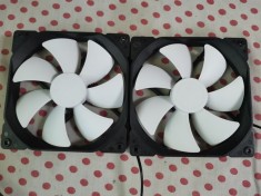 2 x Cooler,ventilator carcasa 140x140mm Fractal Design Dynamic GP-14 White. foto