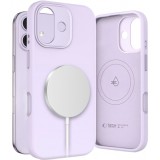 Husa MagSafe pentru Apple iPhone 17, Tech-Protect, Uniq, Mov