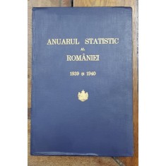 Anuarul statistic al Romaniei 1939 si 1940