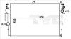 Radiator, racire motor IVECO DAILY V caroserie inchisa/combi (2011 - 2014) TYC 715-0004-R