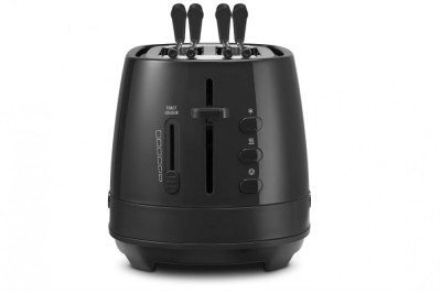 Toaster Delonghi CTLAP2203BK, 2 felii, 550W, Negru - RESIGILAT foto