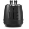 Toaster Delonghi CTLAP2203BK, 2 felii, 550W, Negru - RESIGILAT
