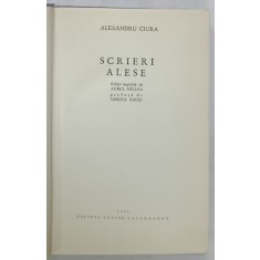 ALEXANDRU CIURA , SCRIERI ALESE , 1966