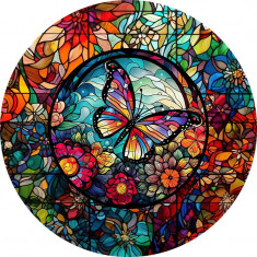 Sticker decorativ, Fluture, Multicolor, 60 cm, 1278STK