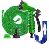 Furtun Gradina Extensibil APF&reg; , &Oslash; 12.5 mm , Presiune 4 bar, Lungime de 30 m cu 2 Accesorii Incluse + Suport Furtun