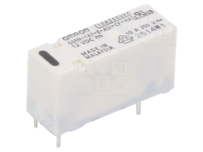Releu electromagnetic 12VDC 10A