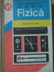 FIZICA, MANUAL PENTRU CLASA A VI-A-DUMITRU MANDA, MARIA STAMATE, CORNELIA FALIE, TUDOREL STEFAN-259953 foto