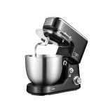 Robot Bucatarie Multifunctional 1000W, 5L, Negru - Mixer Aluat, Frisca, Oua, 3 Viteze