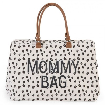 Geanta de infasat Childhome Mommy Bag Leopard foto