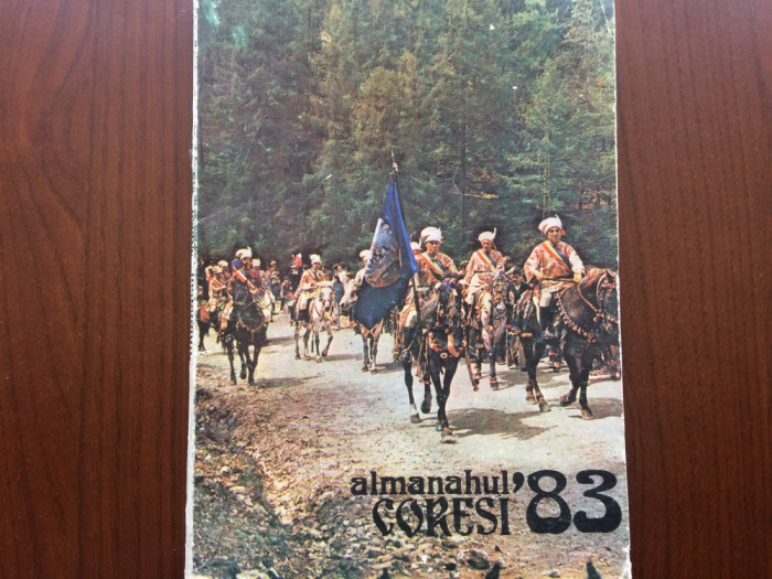 almanahul coresi &#039; 83 asociatia scriitorilor brasov 1983 RSR almanah cultura