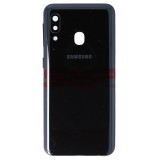 Capac Baterie Samsung Galaxy A20e A202 Negru Original China Bulk + Geam Camera