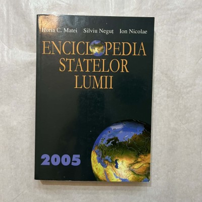 Horia C. Matei - Enciclopedia statelor lumii foto