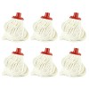 Set 6 Rezerve Mop din bumbac, 200 g