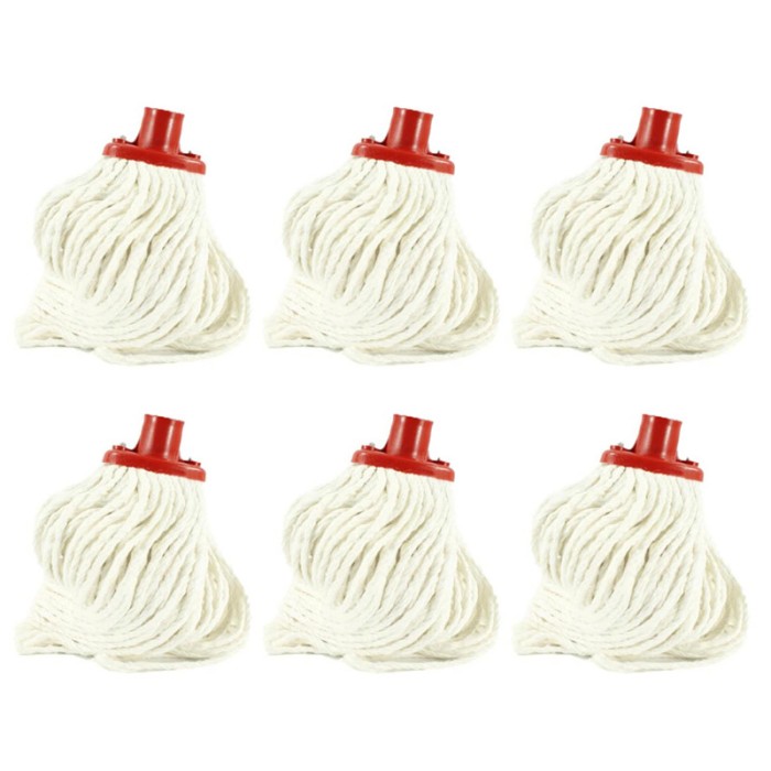 Set 6 Rezerve Mop din bumbac, 200 g
