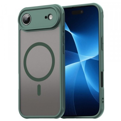 Husa MagSafe pentru Apple iPhone 17 Air, Techsuit, HaloFrost II, Verde foto