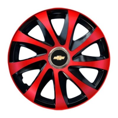 Set 4 capace roti Drift extra red R16 pentru gama Chevrolet foto