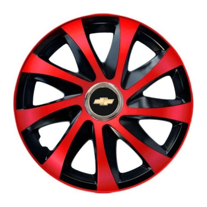 Set 4 capace roti Drift extra red R16 pentru gama Chevrolet