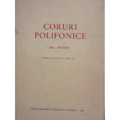 CORURI POLIFONICE - DORIN POP foto