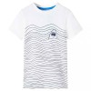 Tricou pentru copii, ecru, 140 12323, vidaXL