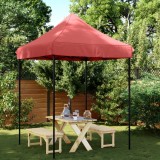 VidaXL Cort de petrecere pliabil Pop-Up, 200x200x306 cm, vișiniu