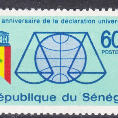 C4707 - Senegal 1963 - Drepturile omului.neuzat,perfecta stare