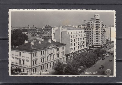 BUCURESTI BULEVARDUL I.C. BRATIANU AUTOTURISM EPOCA foto