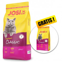JOSERA JosiCat Classic Sterilised 10 kg + 1,9 kg GRATUIT