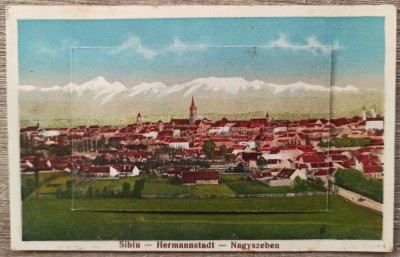 Sibiu, Hermannstadt, Nagyszeben// CP tip acordeon foto