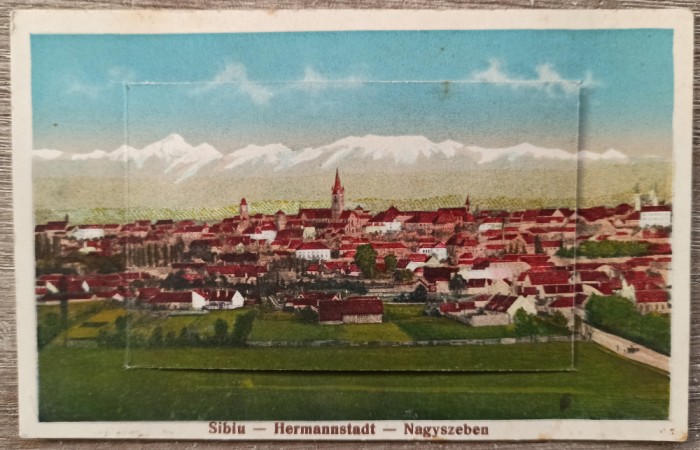 Sibiu, Hermannstadt, Nagyszeben// CP tip acordeon