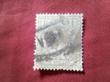Timbru Marea Britanie 1912 Rege George V , 1sh. stampilat