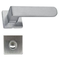 M&acirc;ner pentru uși de interior - M1031 - crom satin cu rozetă WC