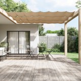 VidaXL Copertină verticală, gri taupe, 60x360 cm, țesătură oxford