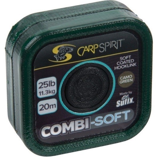 FIR TEXTIL CU CAMASA CARP SPIRIT COMBI SOFT 35LB 20MT CAMO GREEN