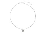 Colier ALDO argintiu, FLOREST 973, din metal