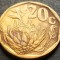 Moneda exotica 20 CENTI - AFRICA de SUD, anul 1993 *cod 4713 = SUID AFRIKA