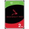 HDD NAS SEAGATE IronWolf Pro 2TB CMR 3.5&quot;, 256MB, SATA, 7200RPM, RV Sensors, Rescue Data Recovery Services 3 ani, TBW: 550TB &quot;ST2000NT001&quot;