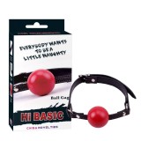 Calus rosu Chisa Ball Gag 4,5 cm
