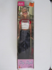 Papusa Barbie-City Style-2003-Mattel C6345-NOU foto