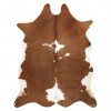 Covor Artificial Cowhide, Vaca G5070-2 maro alb din piele, 155x195 cm