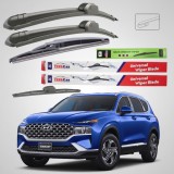 Cumpara ieftin Ștergătoare Hyundai Santa Fe TMA (2020&ndash;2023) Flat | Set Complet &ndash; TeamCar&reg;