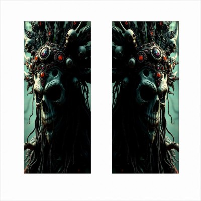 Set 2 stickere auto decorative pentru st&amp;Atilde;&amp;cent;lpi u&amp;Egrave;i, folie orajet autoadeziv&amp;Auml;, print ecosolvent hd, 50x22 cm foto