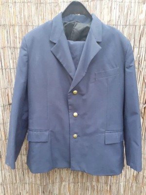 HST Uniformă CFR model 1967 cu nasturii aurii foto