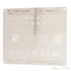 BGA Reballing Mechanic, iSmt Series Steel Stencil 2 in 1, iPhone 11 Pro, 11 Pro Max
