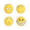 FLAMINGO JUCARIE MINGE EMOJI YELLOW PENTRU CAINI 6CM (PRET BUC)