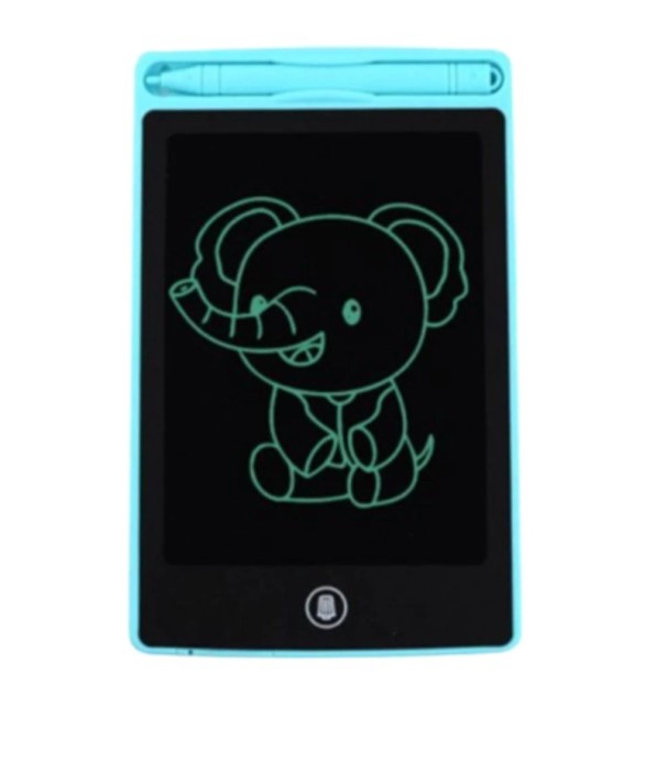 Tableta digitala 12 inch, pentru scris si colorat, baterie inclusa, turcoaz OMC