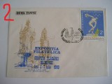 D11 - 1980 - tematica sport - flacara olimpica - Romania
