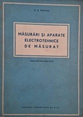 Masurari si aparate electrotehnice de masurat - V. S. Popov